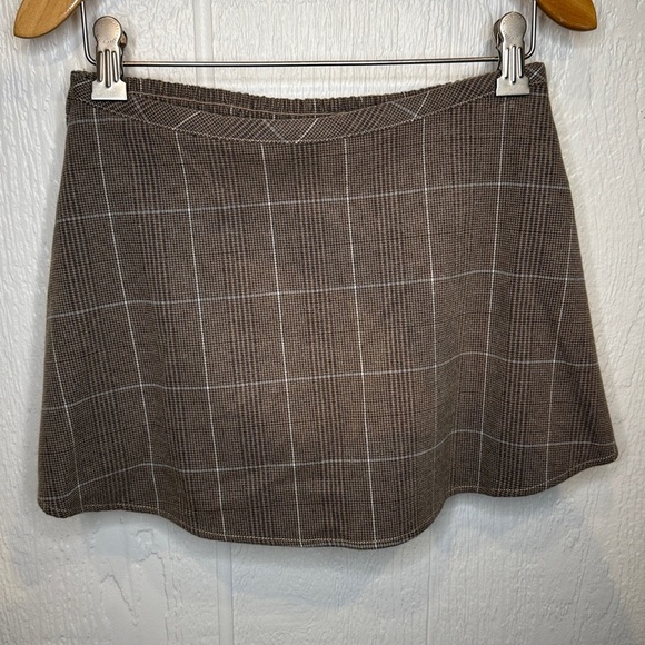 Paradise Found Menswear Skort NWOT chocolate combo - Picture 3 of 5